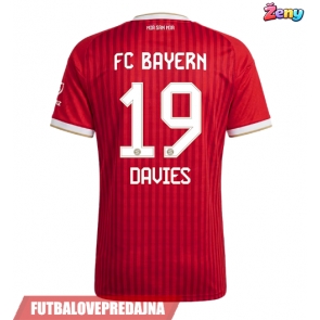 Lacne Ženy Futbalové dres Bayern Munich Alphonso Davies #19 2026-27 Krátky Rukáv - Domáci